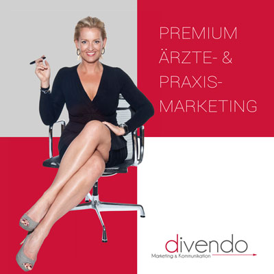 Business Flyer für divendo Marketing, Fotos by Kubinska & Hofmann