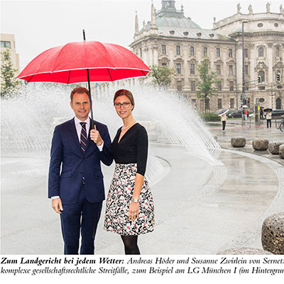 Susanne Zwirlein und Andras Hoeder, Sernetz Schäfer by Kubinska & Hofmann